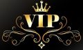 Premium Vector _ Golden vip design with crown and elegant pattern